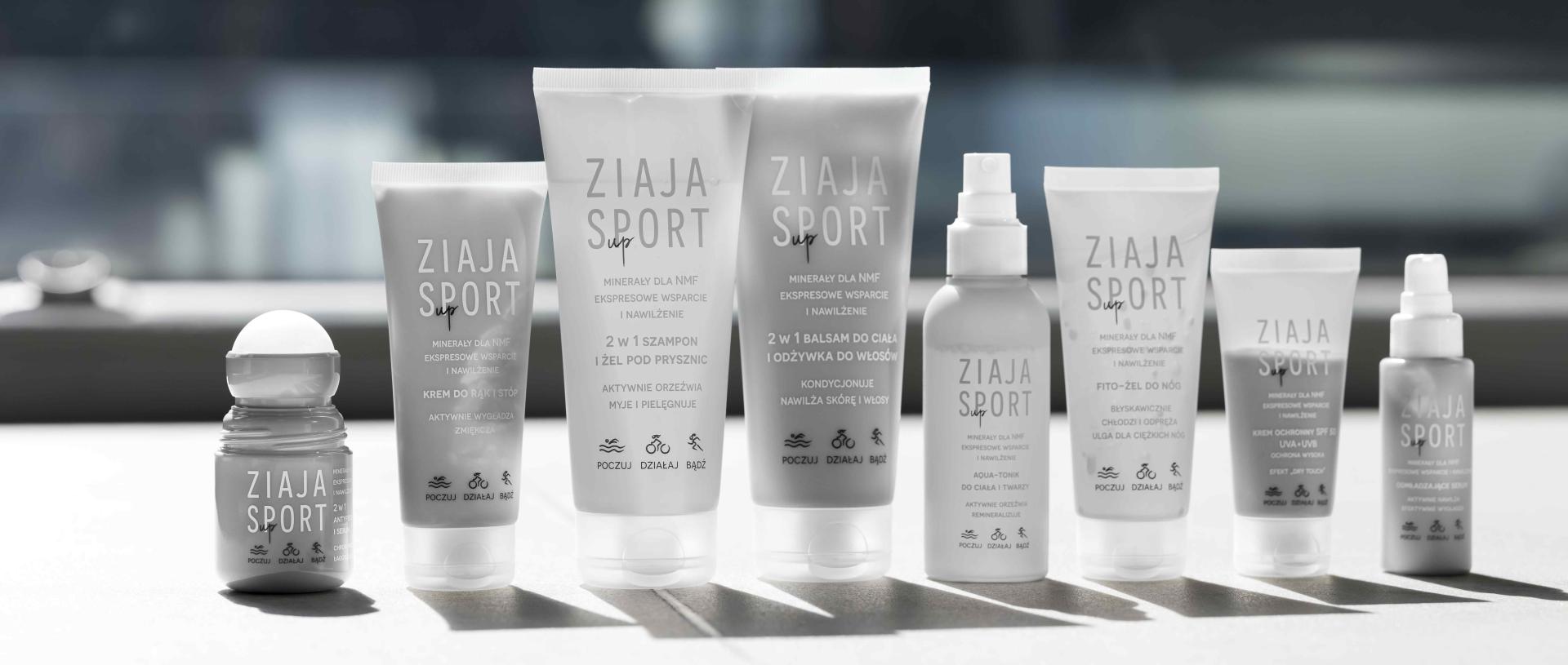 Ruch, świeżość i codzienny reset – w kategorii Power of Sport wygrywa linia Ziaja Sport